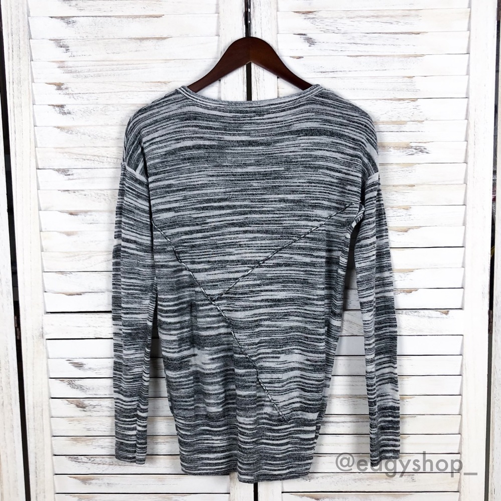 Calvin Klein | Spacedye Pieced Crewneck Sweater - Picture 3 of 6